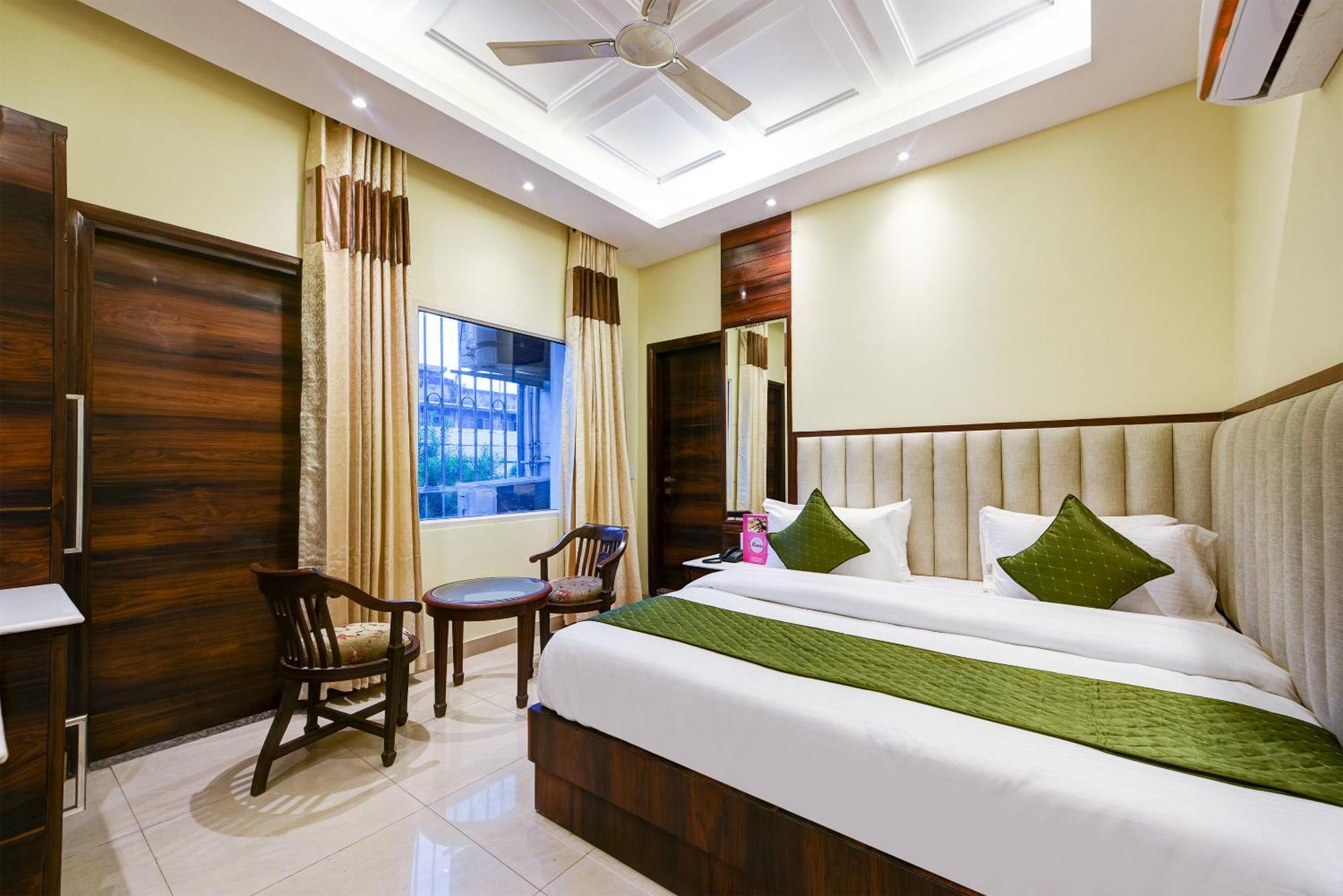 Hotel Geet Deluxe Neu-Delhi Exterior foto